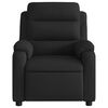 vidaXL Fauteuil de massage inclinable noir tissu