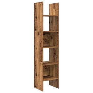 vidaXL Biblioth&egrave;que 5 niveaux 40 x 35 x 180 cm Bois d'ing&eacute;nierie