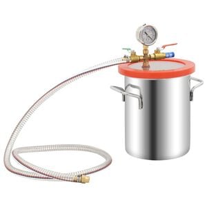 vidaXL Chambre &agrave; vide Inox 5,5 L