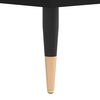 vidaXL Table basse Noir 90x49x45 cm Bois d'ing&eacute;nierie