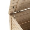 vidaXL Bo&icirc;te de rangement avec couvercle RANA bois massif de pin