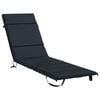 vidaXL Coussin de transat GEMERT 100 % polyester Bleu fonc&eacute;