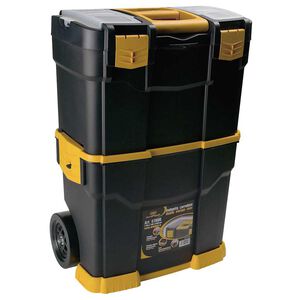 vidaXL Bo&icirc;te &agrave; outils roulante 460x280x677 mm PP