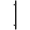 vidaXL Poign&eacute;es d'armoire 10 pcs noir 160 mm acier inoxydable
