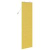 vidaXL Store enrouleur avec des rideaux Jaune 60 x 220 cm Bambou