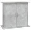 vidaXL Support d'aquarium en b&eacute;ton gris 81 x 36 x 73 cm Bois d'ing&eacute;nierie