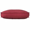 vidaXL Coussin Bordeaux 70 x 40 x 12 cm Tissu Oxford