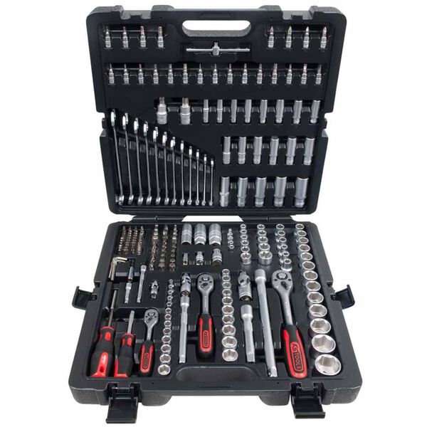 KS Tools Jeu de douilles et embouts 216pcs 1/4" + 3/8" + 1/2" 917.0216