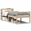 vidaXL Lit pour personne &acirc;g&eacute;e et t&ecirc;te de lit 75x190 cm bois pin massif