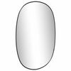 vidaXL Miroir mural Noir 60x40 cm
