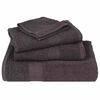 vidaXL Serviettes de bain FROGN 25 pcs anthracite 100x150 cm 360 g/m&sup2;