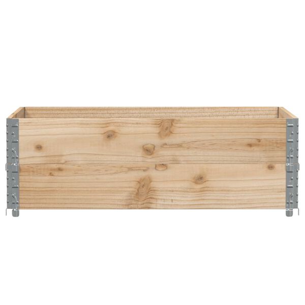 vidaXL Jardini&egrave;re 120x80 cm bois massif de pin