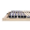 vidaXL Sommier &agrave; lattes sans matelas avec 42 lattes 7 zones 140x200 cm