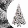 vidaXL Sapin de No&euml;l artificiel avec boules 120 cm 150 LED Blanc chaud