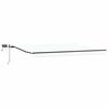 vidaXL Auvent R&eacute;tractable Blanc 400 &times;300 cm tissu