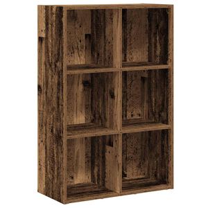 vidaXL Biblioth&egrave;que/Buffet vieux bois 66x30x98 cm bois d'ing&eacute;nierie