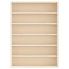 vidaXL Vitrine de collection en bois avec 6 &eacute;tag&egrave;res 40x8,5x55 cm