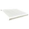 vidaXL Toile d'auvent Cr&egrave;me 4,5x3 m