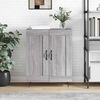 vidaXL Buffet sonoma gris 69,5x34x90 cm bois d'ing&eacute;nierie
