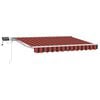 vidaXL Cadre de store manuel avec LEDs 3,5 x 2,5 m