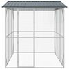 vidaXL Cage pour oiseaux Anthracite 227 x 310 x 247 cm Acier galvanisé