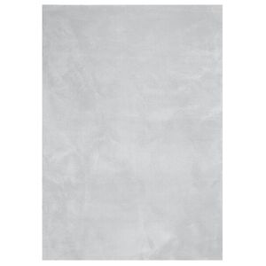 vidaXL Tapis HUARTE &agrave; poils courts doux et lavable gris 240x340 cm