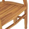 vidaXL Ensemble &agrave; manger de jardin 7 pcs Bois de teck solide