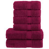 vidaXL Ensemble de serviettes de qualit&eacute; sup&eacute;rieure SOLUND 6 pcs