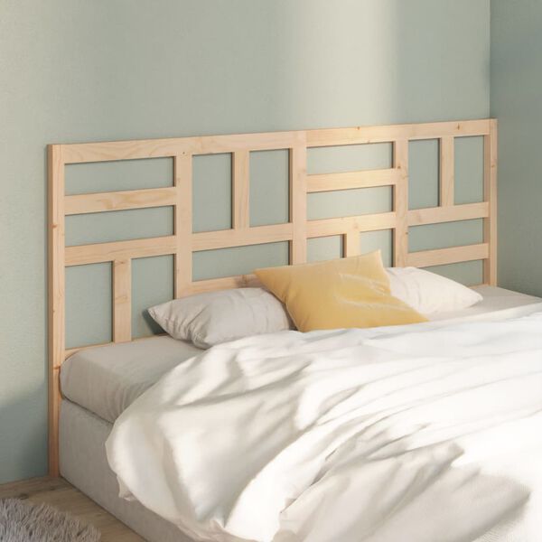vidaXL T&ecirc;te de lit 186x4x104 cm Bois massif de pin