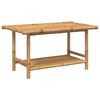 vidaXL Table basse 90x50x45 cm bambou