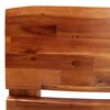 vidaXL Cadre de lit à live edge Bois d'acacia massif 200 cm