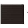 vidaXL Store V&eacute;nitien Marron fonc&eacute; 155 x 130 cm 35 mm