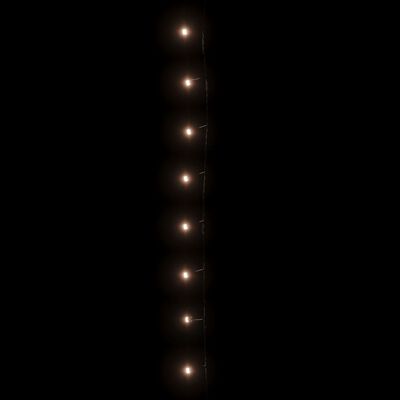 Guirlande lumineuse et 1000 LED 100 m 8 effets lumineux Blanc chaud