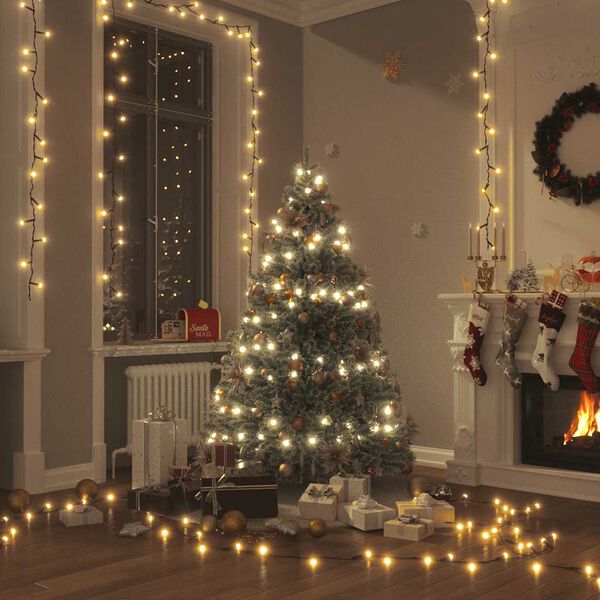 vidaXL Guirlande lumineuse d'arbre de Noël avec 150 LED 150 cm