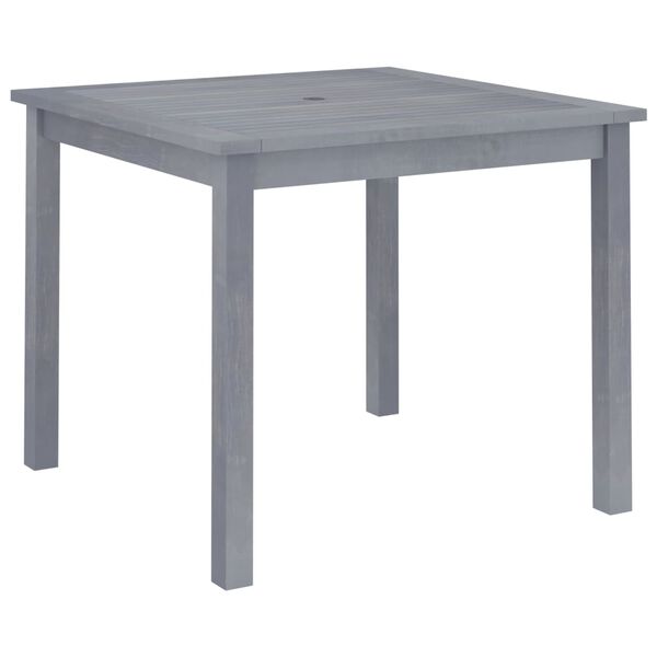 vidaXL Table &agrave; d&icirc;ner de jardin 88x88x74 cm Bois d'acacia massif