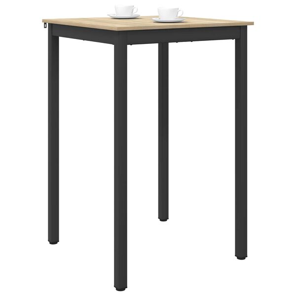 vidaXL Table de bar debout Bois d'ing&eacute;nierie