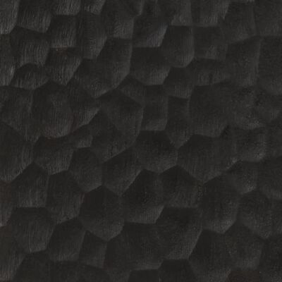 vidaXL Armoire latérale noir 80x33x75 cm bois massif de manguier
