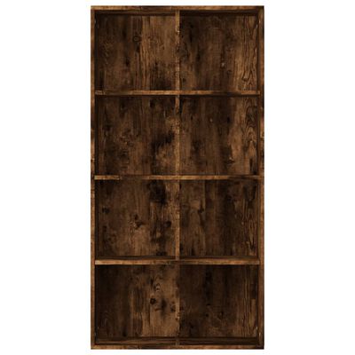 vidaXL Bibliothèque/Buffet Chêne fumé 66x30x130 cm Bois d'ingénierie