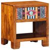 vidaXL Buffet Multicolore 40 x 35 x 45 cm Bois d'acacia massif