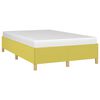 vidaXL Cadre de lit sans matelas vert 120x200 cm tissu