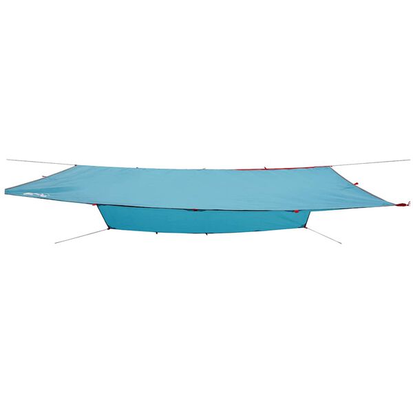 vidaXL B&acirc;che de camping bleu 400x294 cm imperm&eacute;able