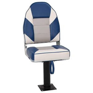 vidaXL Ensemble de si&egrave;ges de bateau pliables lot de 2 dossier haut