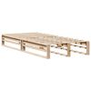vidaXL Cadre de lit sans matelas 90x190 cm bois de pin massif