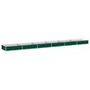 vidaXL Jardin sur&eacute;lev&eacute; Vert 600 x 80 x 24 cm acier lamin&eacute; &agrave; froid