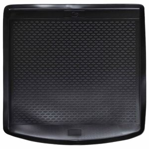 vidaXL Tapis de coffre Noir Caoutchouc