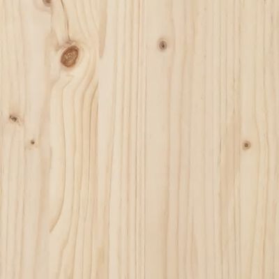 vidaXL Lit de palette 120x200 cm bois de pin massif