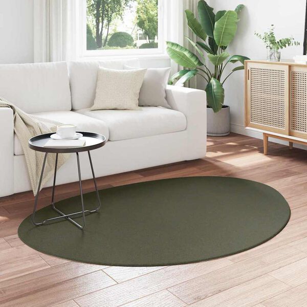 vidaXL Tapis HUARTE Vert forêt 120 x 170 cm Polyester