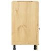 vidaXL Armoire avec tiroir SKI Brun Miel 40 x 46 x 81,5 cm Pin massif