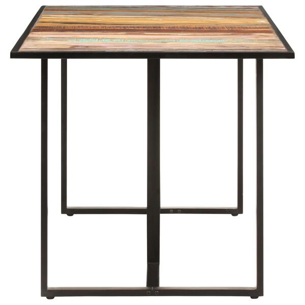 vidaXL Table de salle à manger 160 cm Bois de récupération massif