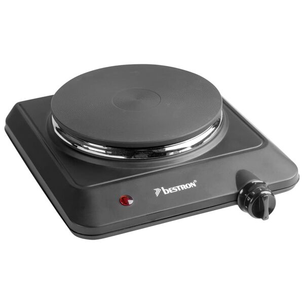 Bestron Plaque de cuisson simple AHP150 1500 W 18 cm